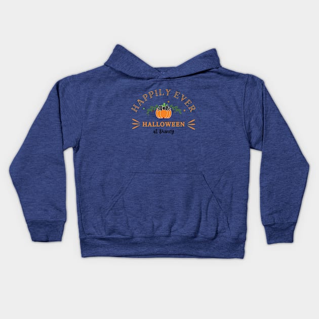 Happily Ever After Halloween Disney Inspired Tee Kids Hoodie by Merch by Seconds to Go